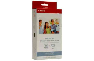 Canon CP KP-36IP Printer Paper and Cartridge - 36 Sheets.